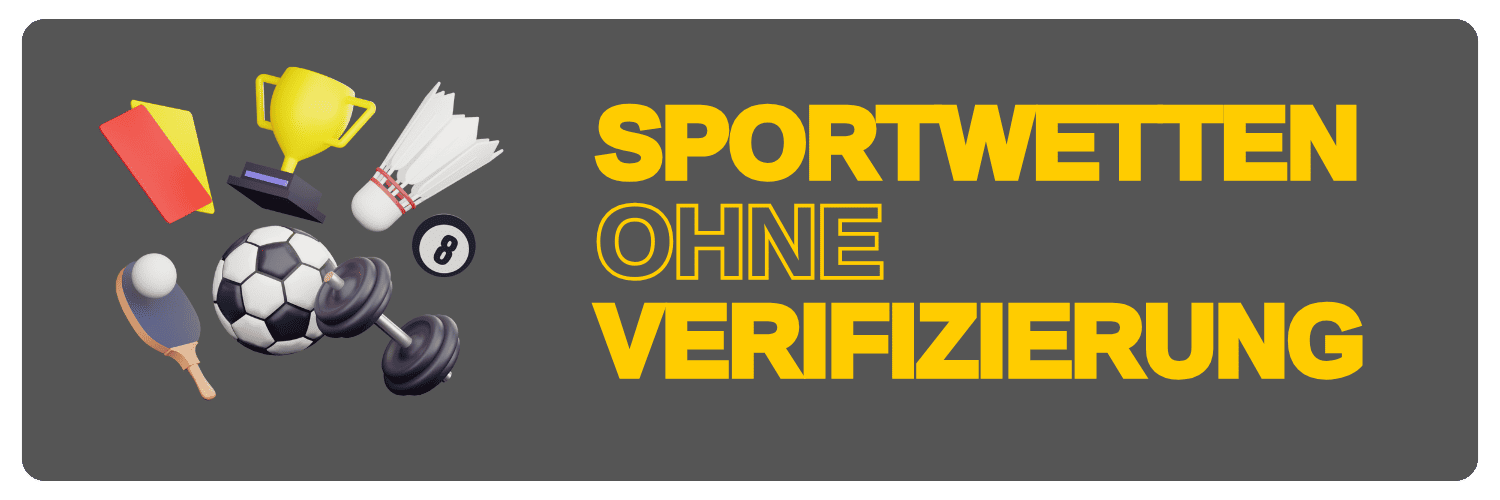 Sportwetten ohne Verifizierung – Schnelligkeit und Anonymität